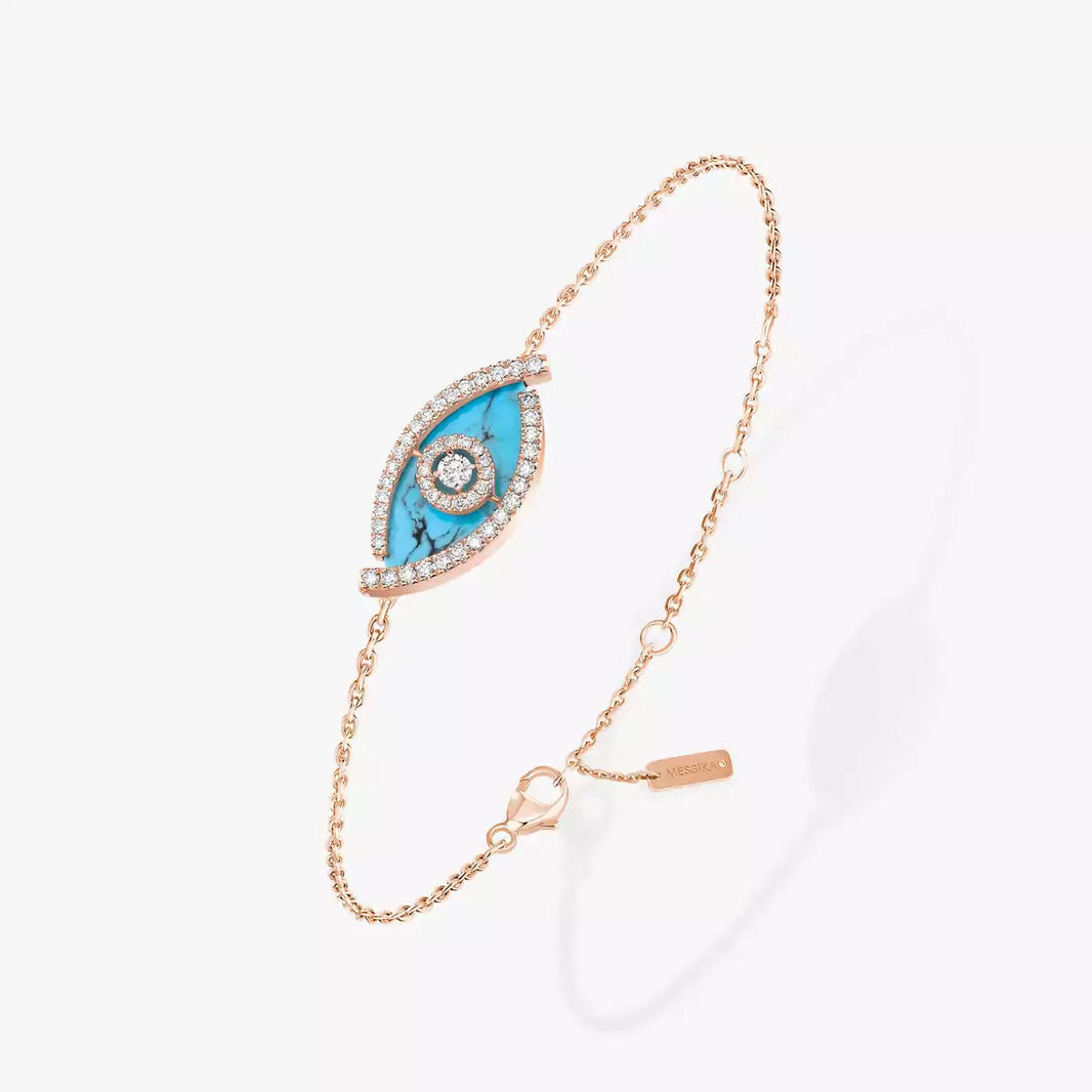 [Loxura]Lucky Eye Diamond Bracelet