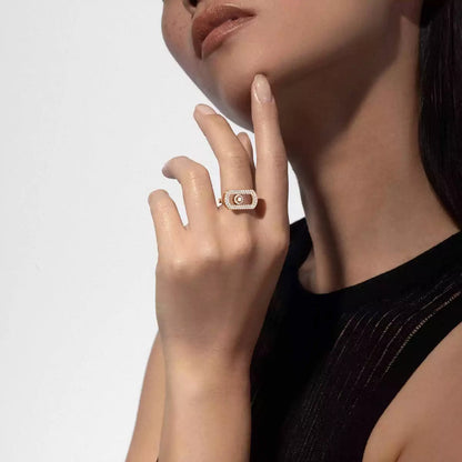 [Loxura]So Move Pave_-Set Diamond Ring