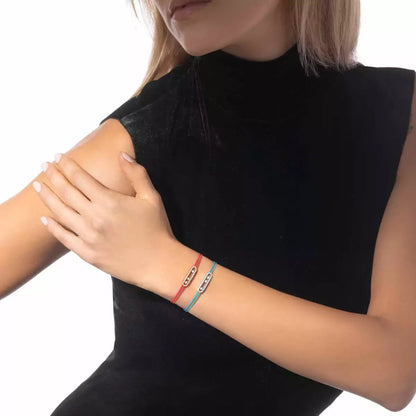 [LUXE]Messika Care(s) pink cord pavé bracelet
