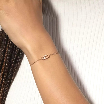 [LUXE]Move Uno Diamond Bracelet