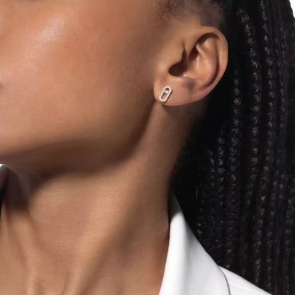 [LUXE]Move Uno Diamond Earrings
