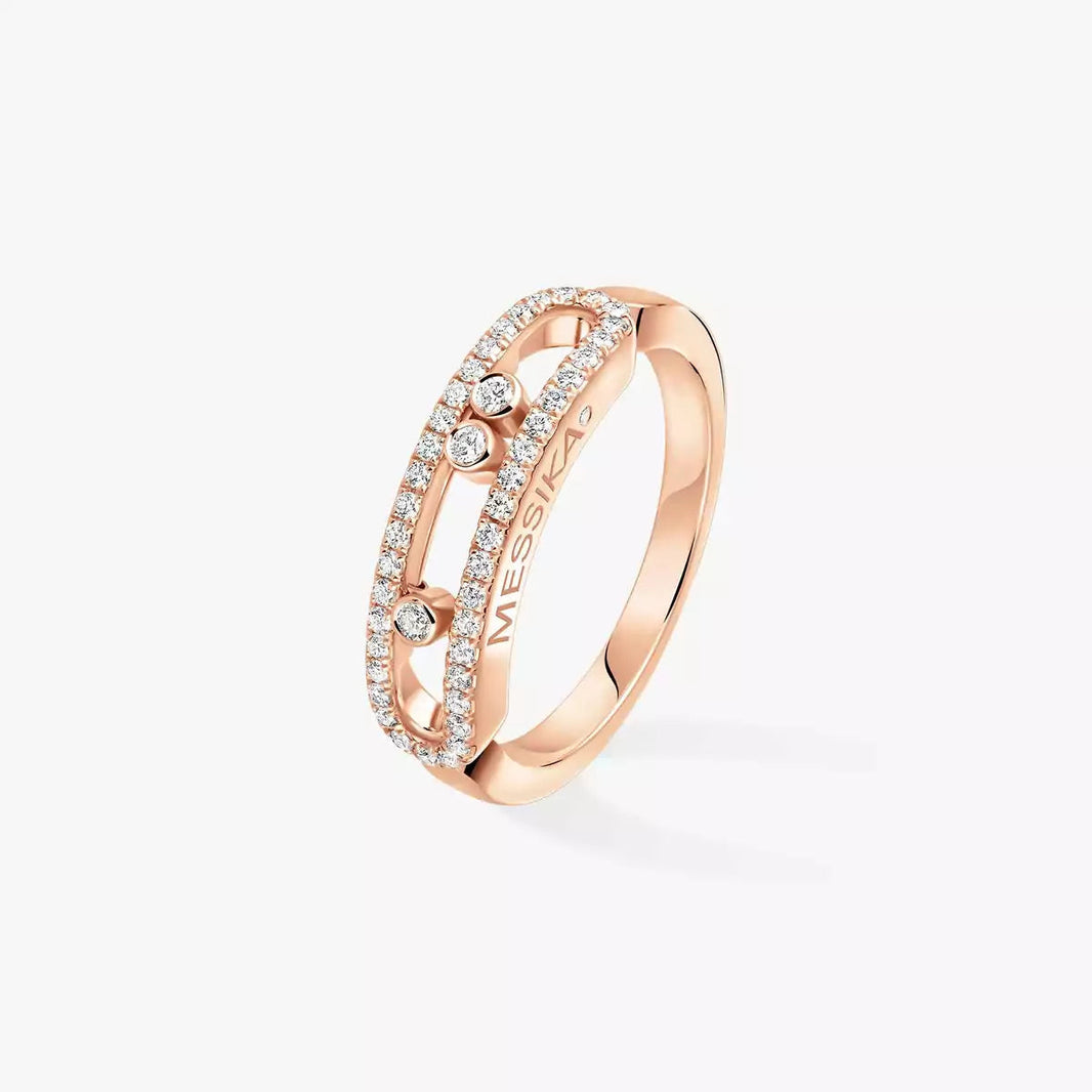 [LUXE] Baby Move Gold Diamond Pave_ Ring