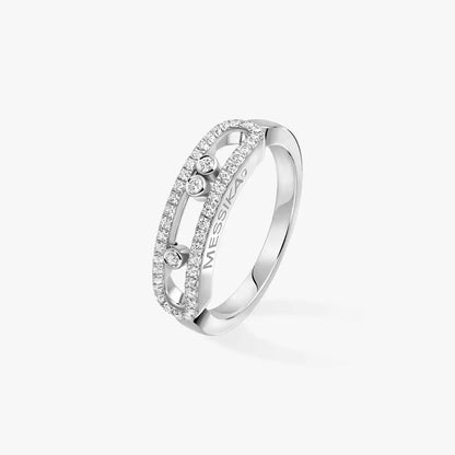 [Loxura] Baby Move Gold Diamond Pave_ Ring