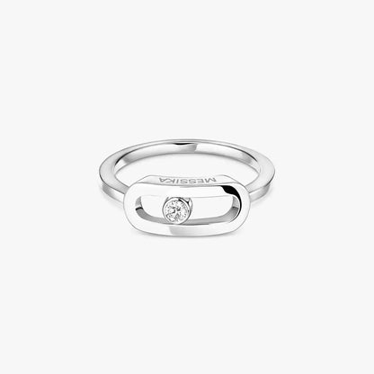 [LUXE]Move Uno Diamond Ring in Gold