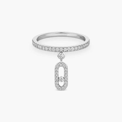 [LUXE]Move Uno Diamond Ring