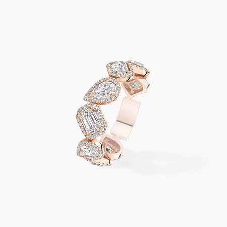 [LUXE]Diamond Wedding Ring My Twin