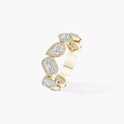[Loxura]Diamond Wedding Ring My Twin