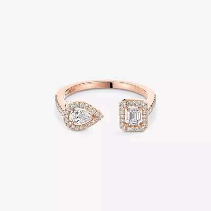 [Loxura]My Twin Toi Gold Diamond Ring