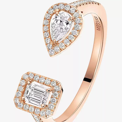 [Loxura]My Twin Toi Gold Diamond Ring