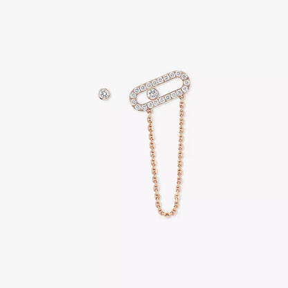[LUXE]Move Uno Diamond Earrings
