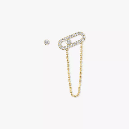 [LUXE]Move Uno Diamond Earrings