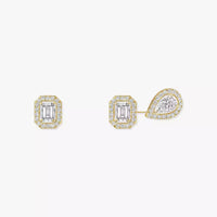 [LUXE]Diamond Earrings 0,10ct My Twin 1+2