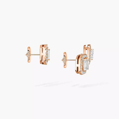 [LUXE]Diamond Earrings 0,10ct My Twin 1+2