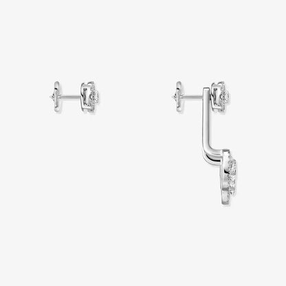 [Loxura] My Twin Trio  Diamond Earrings