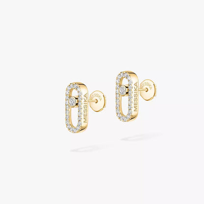 [LUXE]Move Uno Diamond Earrings