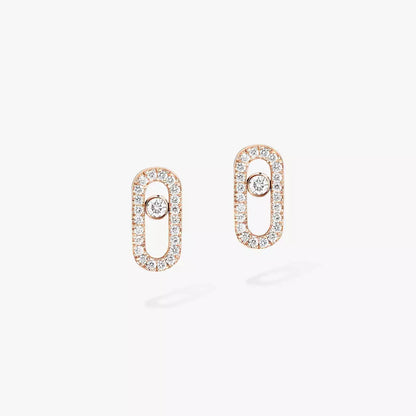 [LUXE]Move Uno Diamond Earrings