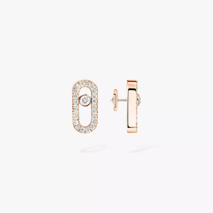 [LUXE]Move Uno Diamond Earrings