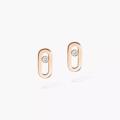[LUXE]Move Uno Diamond Stud Earrings