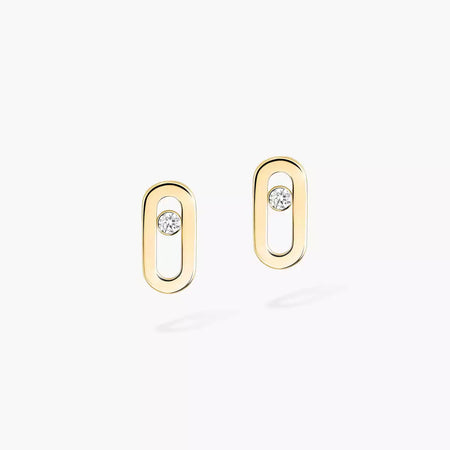 [LUXE]Move Uno Diamond Stud Earrings