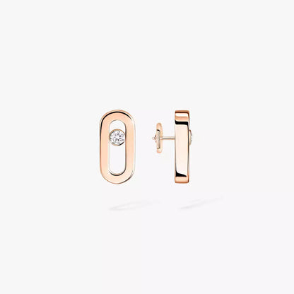[LUXE]Move Uno Diamond Stud Earrings