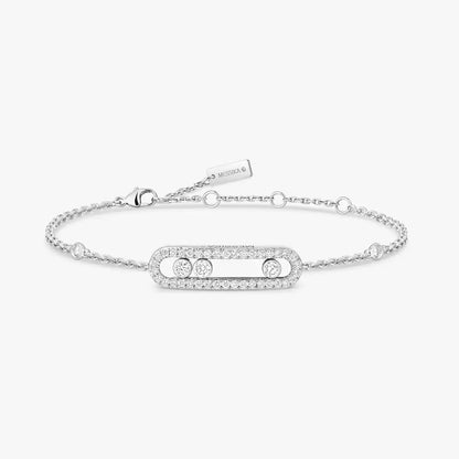 [LUXE]Pavé Baby Move Diamond Bracelet