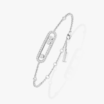[LUXE]Pavé Baby Move Diamond Bracelet