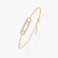 [LUXE]Pavé Baby Move Diamond Bracelet