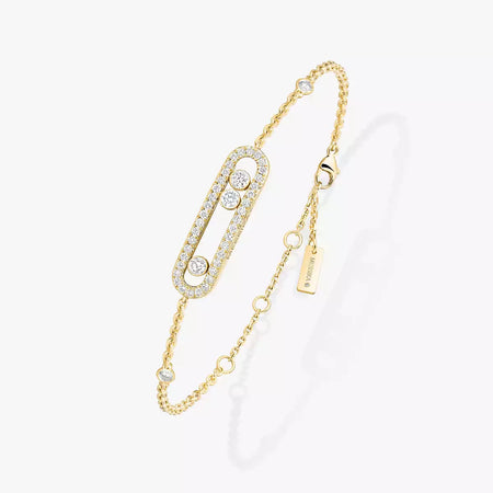 [LUXE]Pavé Baby Move Diamond Bracelet