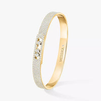[LUXE]Move Noa Full Pavé Diamond Bangle Bracelet