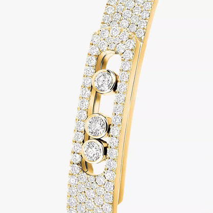 [LUXE]Move Noa Full Pavé Diamond Bangle Bracelet