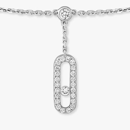 [LUXE] Move Uno pavé ankle bracelet