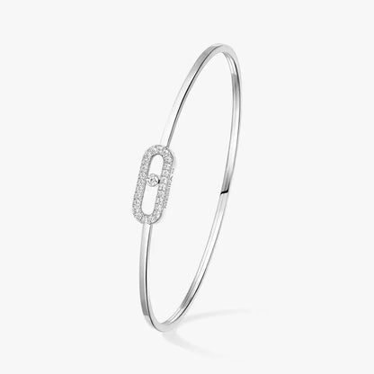 [LUXE]Move Uno pavé flex bangle medium