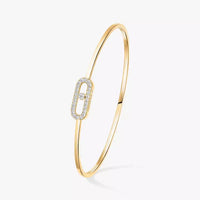 [LUXE]Move Uno pavé flex bangle medium