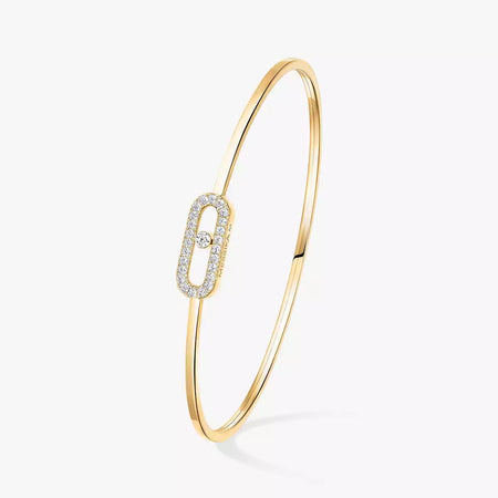 [LUXE]Move Uno pavé flex bangle medium