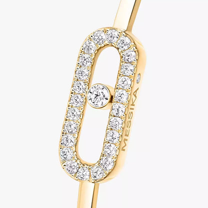 [LUXE]Move Uno pavé flex bangle medium