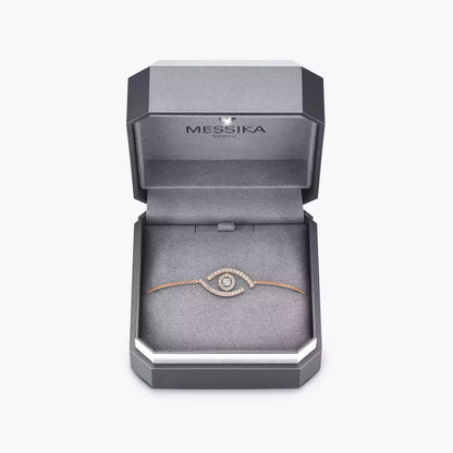 [LUXE]Lucky Eye Pave-Set Diamond Bracelet