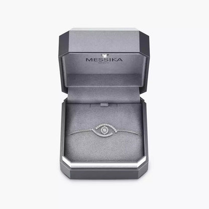 [LUXE]Lucky Eye Pave-Set Diamond Bracelet