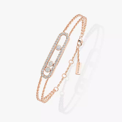 [LUXE] Move Classique pavé bracelet