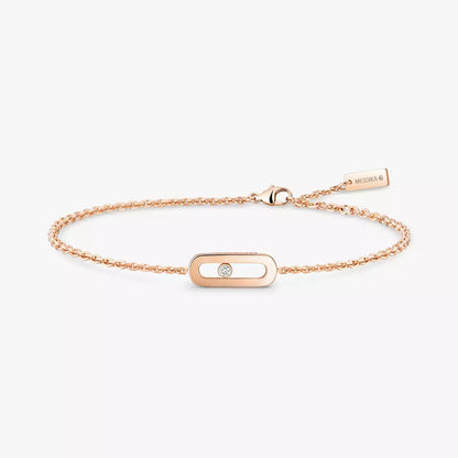 [LUXE]Move Uno Diamond Bracelet