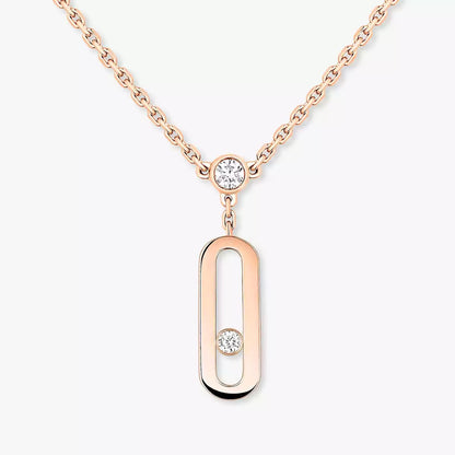 [LUXE] Move Uno Diamond Necklace