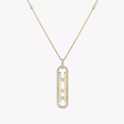 [LUXE]Diamond Necklace Move 10Th