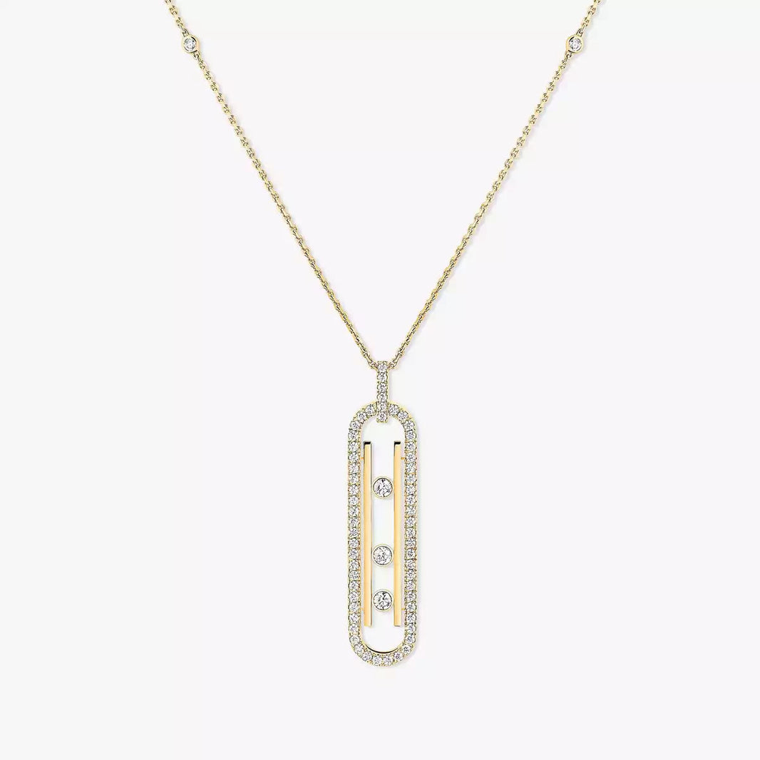 [Loxura]Diamond Necklace Move 10Th