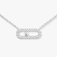 [LUXE]Diamond Necklace Move Uno