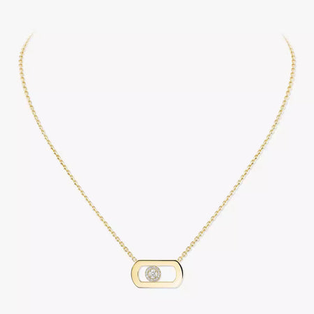 [LUXE]So Move Diamond Necklace in Gold
