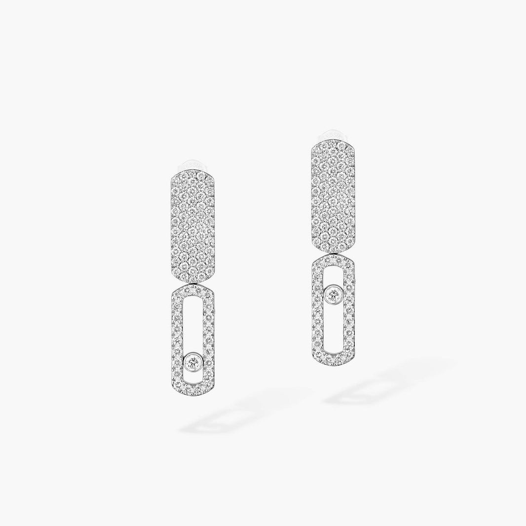 [LUXE]Imperial Move SM Diamond Earrings