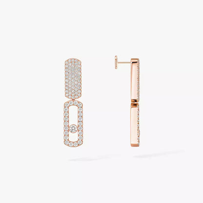 [LUXE]Imperial Move SM Diamond Earrings