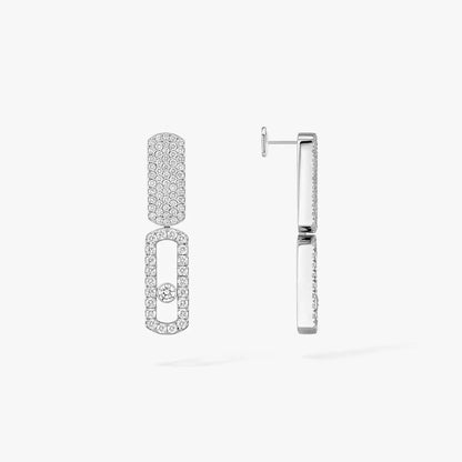 [LUXE]Imperial Move SM Diamond Earrings