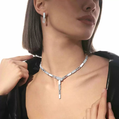 [LUXE]Imperial Move SM Diamond Earrings