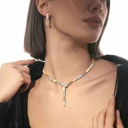 [LUXE]Imperial Move SM Diamond Earrings
