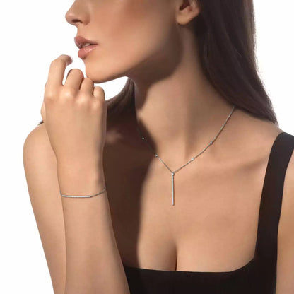 [LUXE]Diamond Thin Bangle 0.15ct My Twin Toi & Moi